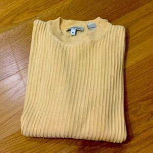 Size M Ann Taylor Yellow Sweater